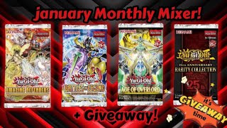 Janurary Monthly Yugioh! Pack Mixer + Giveaway