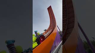 Intamin Half-Pipe at a Disney Park! RC Racer #rollercoaster #amusementpark #themepark #intamin