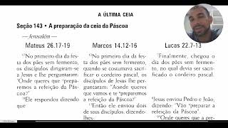 #28 Preparação da Ceia de Páscoa no Salão de Hóspedes do Cenáculo mobiliado no andar superior