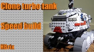 Lego Clone Turbo Tank - Speed Build - Star Wars