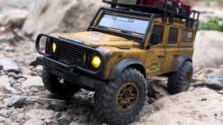 2024.10.16 - Defender 110 on the rocks (FMS FCX24M)