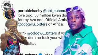 ZAZOO ZEH PORTABLE BAGS ENDORSEMENT DEAL WORTH 50MILLION NAIRA WITH BILLIONAIRE OBI CUBANA