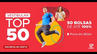 Entre na Unipar com Bolsa de Estudo: Faça o Top 50!