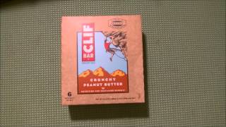 Cliff Bar Review: Crunchy Peanut Butter