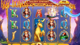 🎰🎰 ACHAT du BONUS à GAIN INSTANTANÉ 🎰🎰 Slot GOLDEN UNICORN DELUXE 🎰🎰