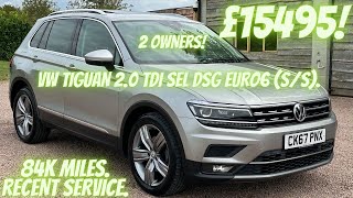 VW Tiguan 2.0 TDI SEL DSG Euro 6 (s/s).