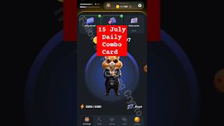 how to unlock 15 July daily combo card hamster Kombat | hamster Kombat daily combo cards