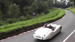 Jaguar Enthusiasts up Shelsley Walsh Hill Climb