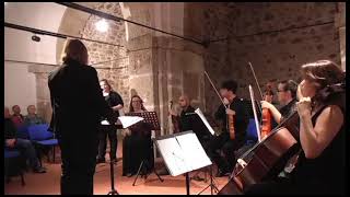 Händel "Lascia che io pianga", E. Zapolskikh (soprano),orchestra d'Abruzzo,Maria Romanova direttore