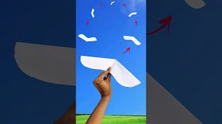 how to make paper boomerang , Easy paper bird Glider , how to make paper plane #DIYCrafts #airplane