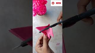 beautiful paper craft ideas ♥️#diy #papercraft #shorts #Youtubeshorts #viral