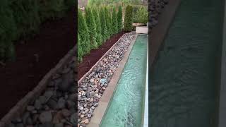 Finished  Pool Drainage Problems