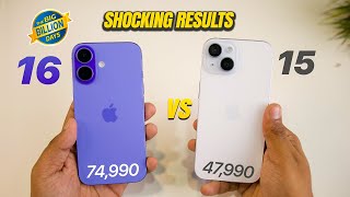 iPhone 15 vs iPhone 16 - Shocking Results 🤯 | Don't Do this Mistake.