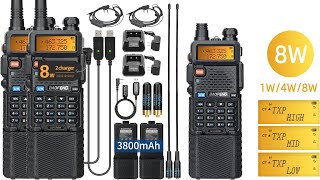 BAOFENG UV 5R 8W  Long Range Ham Radio Review