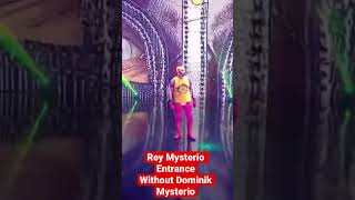 Rey Mysterio Sad Entrance on Monday Night Raw without Dominik Mysterio 😭