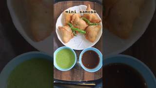 ઘરે બનાવો સરળ રીતે સમોસા | Mini samosa #shorts #streetfood #samosarecipe