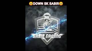 🔚 Sk Sabir Boss🥺😭#ffshorts