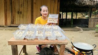 How to make floating cake from rice flour bring it to the market to sell | Ly Thi Tam