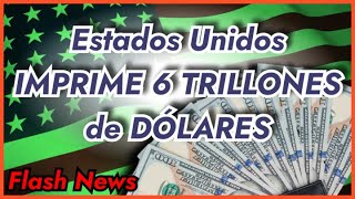 6 TRILLONES de dólares - BITCOIN A la luna? EEUU Prepara el cohete con su impresión de billetes.