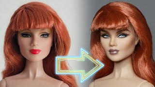 doll repaint tutorial ( intergrity toy ) #dolls #repaint #tutorial #art