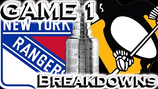 New York Rangers Lose to the Pittsburgh Penguins in AMAZING 3OT Game 1 in the NHLs Round 1.