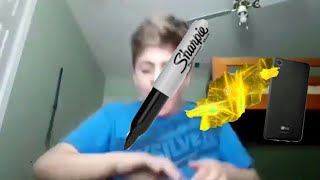 insane sharpie shock experiment!!!