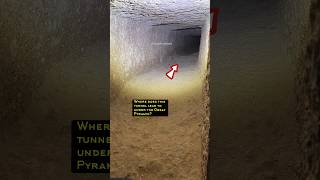 Where does this tunnel lead to under the Great Pyramid?