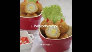 Resep Bola bola Tempe Telur Puyuh Paling Enak, Dan Nikmat Bola-bola Renyah Dan Gurih