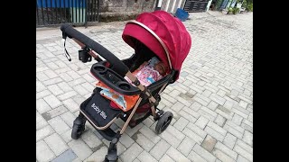 jalan jalan sore  pake stroller baby bliss 511/wonfuss