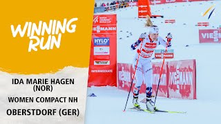 Hagen goes solo to win Oberstdorf compact | FIS Nordic Combined World Cup 23-24