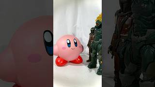 Who ate my donuts? | stop motion #stopmotion#mandalorian#kirby#donuts#doometernal#milk#meme#webluedo