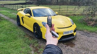 2020 Porsche 718 Cayman GT4: In-Depth Exterior and Interior Tour + Exhaust.