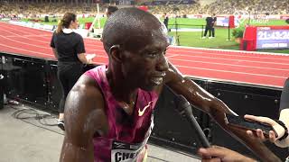 TIMOTHY CHERUIYOT is BACK 3:28.71 1500m | Monaco Diamond League