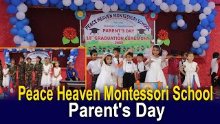 Peace Heaven Montessori School, Bharatpur-7, Buddachowk  Parent's Day 10 th Graduation ceremony 2080