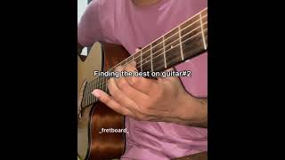 Finding the best on guitar #2 | Shubham Srivastava #shortsvideo #tutorial