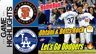 Ohtani & Betts Comeback Go Dodgers 🔥