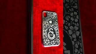 silver iPhone cover bahut hi Khubsurat design #silver  #cover #iphone #shorts #chanel