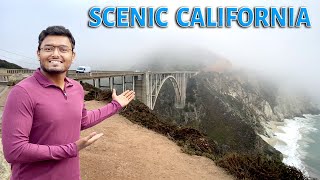 अब तक सिर्फ़ Movies में देखा था । 17 Miles Drive & Bixby Bridge, California USA