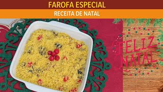 A MELHOR FAROFA DE NATAL QUE VOCÊ JÁ VIU! | FÁCIL E RÁPIDA| Receitas de pai e filha