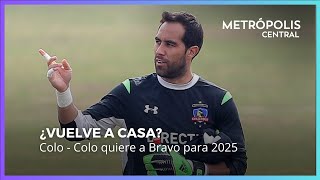 Claudio Bravo podría jugar el próximo año por Colo Colo #MetrópolisCentral