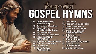 The Greatest Gospel Hymns - A Worship Collection with 24/7 Live Non-Stop Hymns - Best Praise Songs