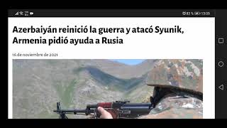 Azerbaiyán lanza una fuerte ofensiva militar en Syunik, en la frontera este con Armenia.