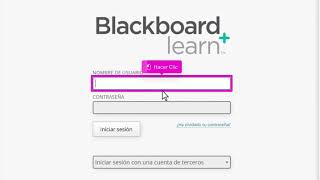 Acceder al catálogo web y a un curso - Blackboard