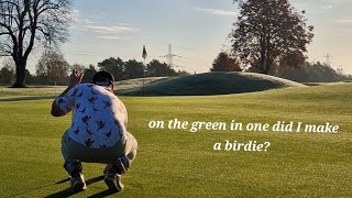 On the green in one on a par 3, did I make a birdie? #golf