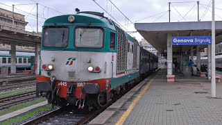 DIESEL IN LIGURIA: D345, D445, DE520 e altro in testa o di rimando a treni merci o straordinari.