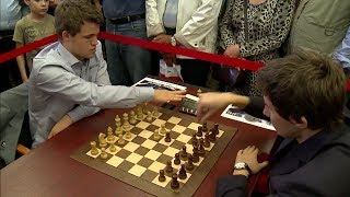 MAGNUS CARLSEN VS SERGEY KARJAKIN - BLITZ CHESS 2013