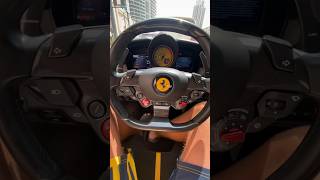 СИЖУ В ФЕРРАРИ #shorts #automobile #ferrari #ferrarilove #dubai #starter