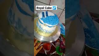 Royal Cake ☑️ #shorts