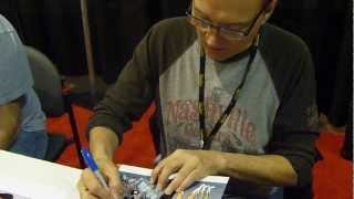 Billy West signing alot of autographs (Futurama, Ren & Stimpy, Doug, Space Jam) - TopSignatures.com