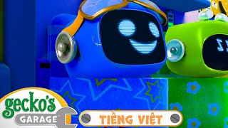 ĐÁNH THỨC NHÓM Thợ Máy!!! | Xe TảI Dành Cho Trẻ Em | Gecko’s Garage Tiếng Việt